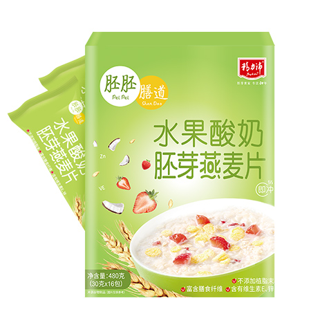 水果酸奶胚芽燕麦片