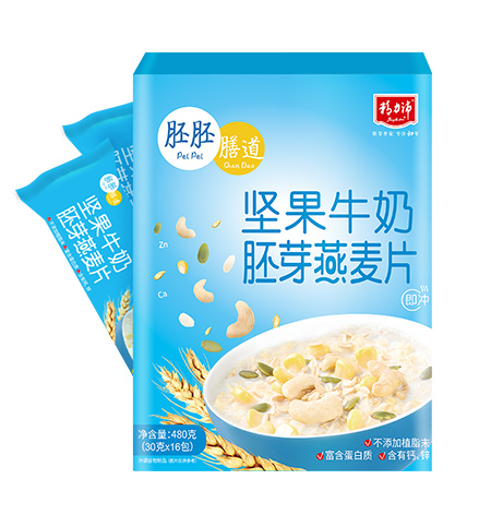 坚果牛奶胚芽燕麦片480g