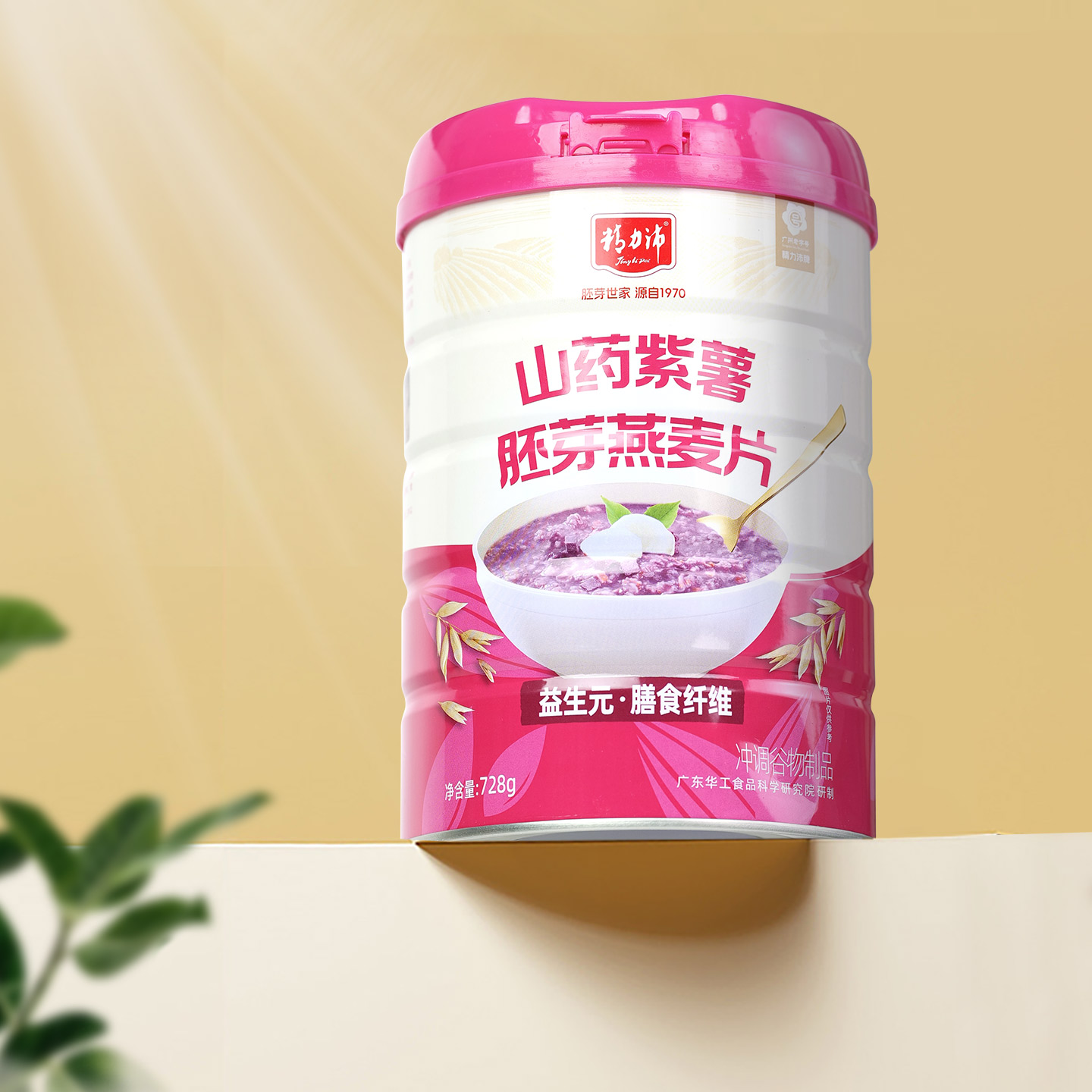 精力沛山药紫薯胚芽燕麦片728g