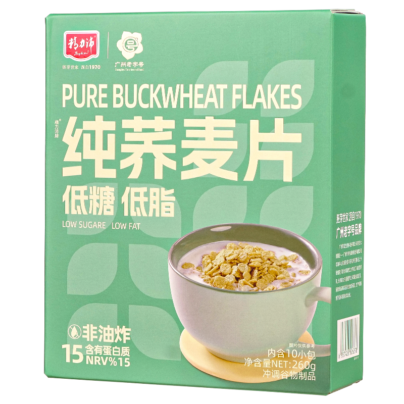 纯荞麦片300g