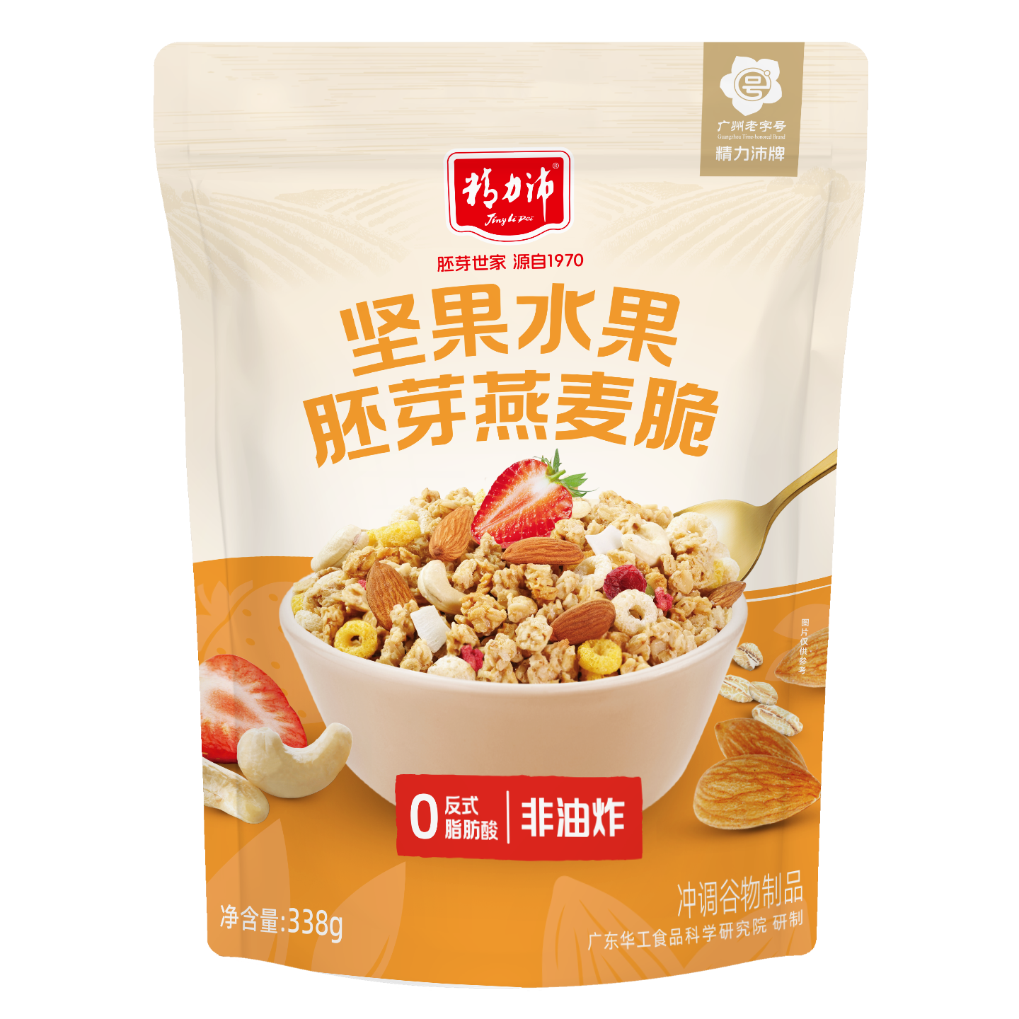 坚果水果胚芽燕麦脆338g